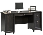 Sauder Edge Water Computer Desk, Estate Black